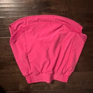 Lululemon Athletica Pink Ruffled Bubble Skirt